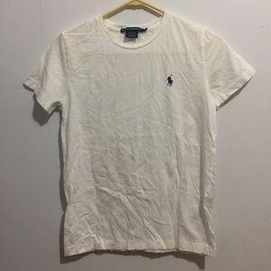 [Ralph Lauren] White Sports Tee